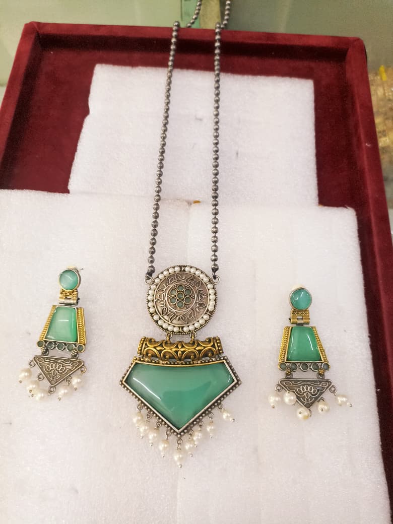 German silver long set