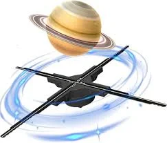 50cm 4-Blade Hologram Fan